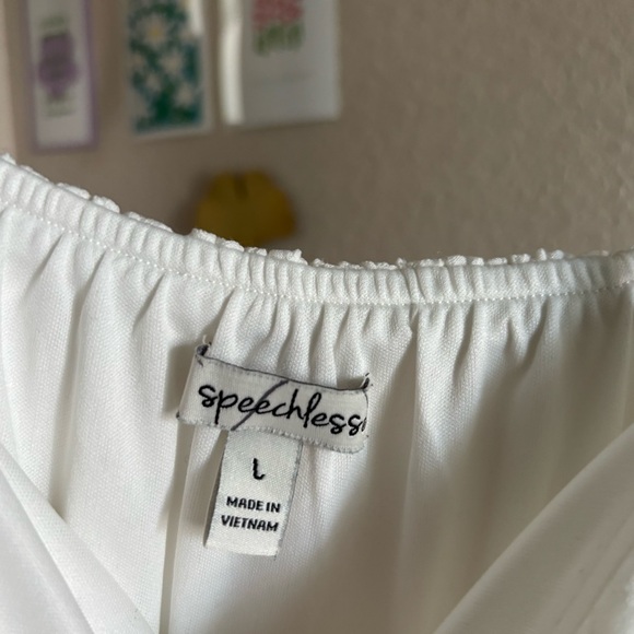 ♡ • Speechless White Dress - Picture 5 of 5